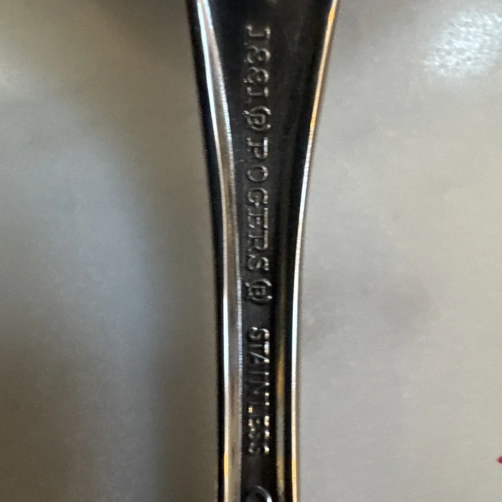 Oneida TWILIGHT Stainless Serving Set Satin Style 1881 Rogers Flatware Lot Of 6